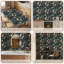 Papier autocollant auto-adhésif et amovible à motif floral Midnight Garden-130460368