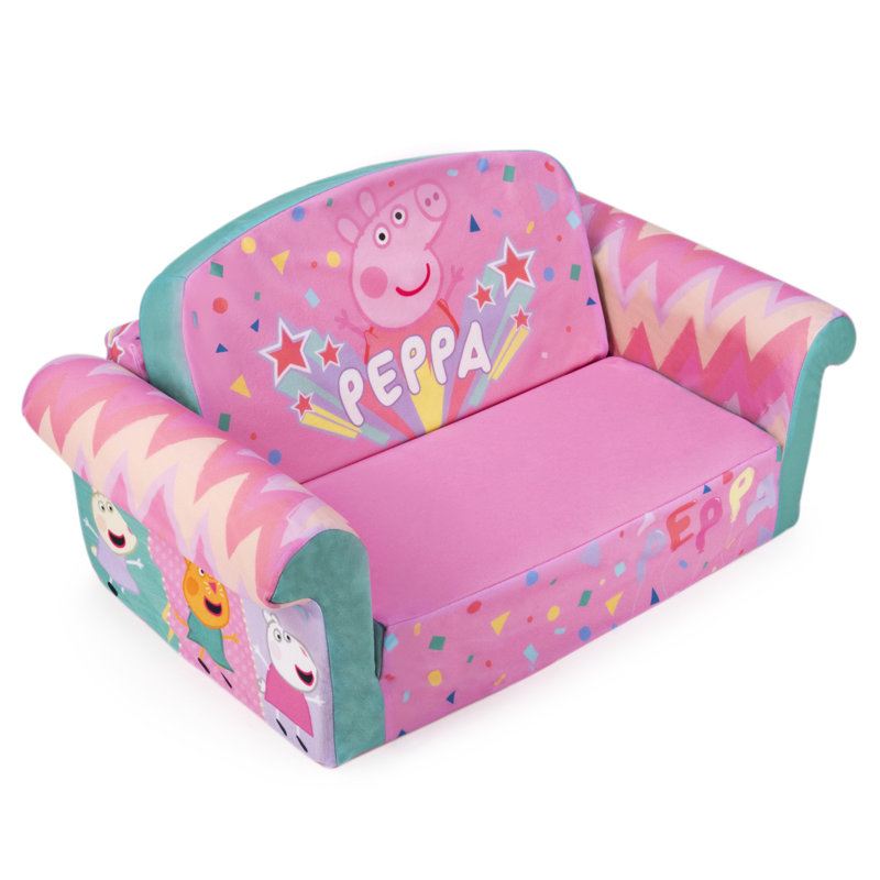 Canapé pour enfant 2 en 1 Peppa Pig Comfy