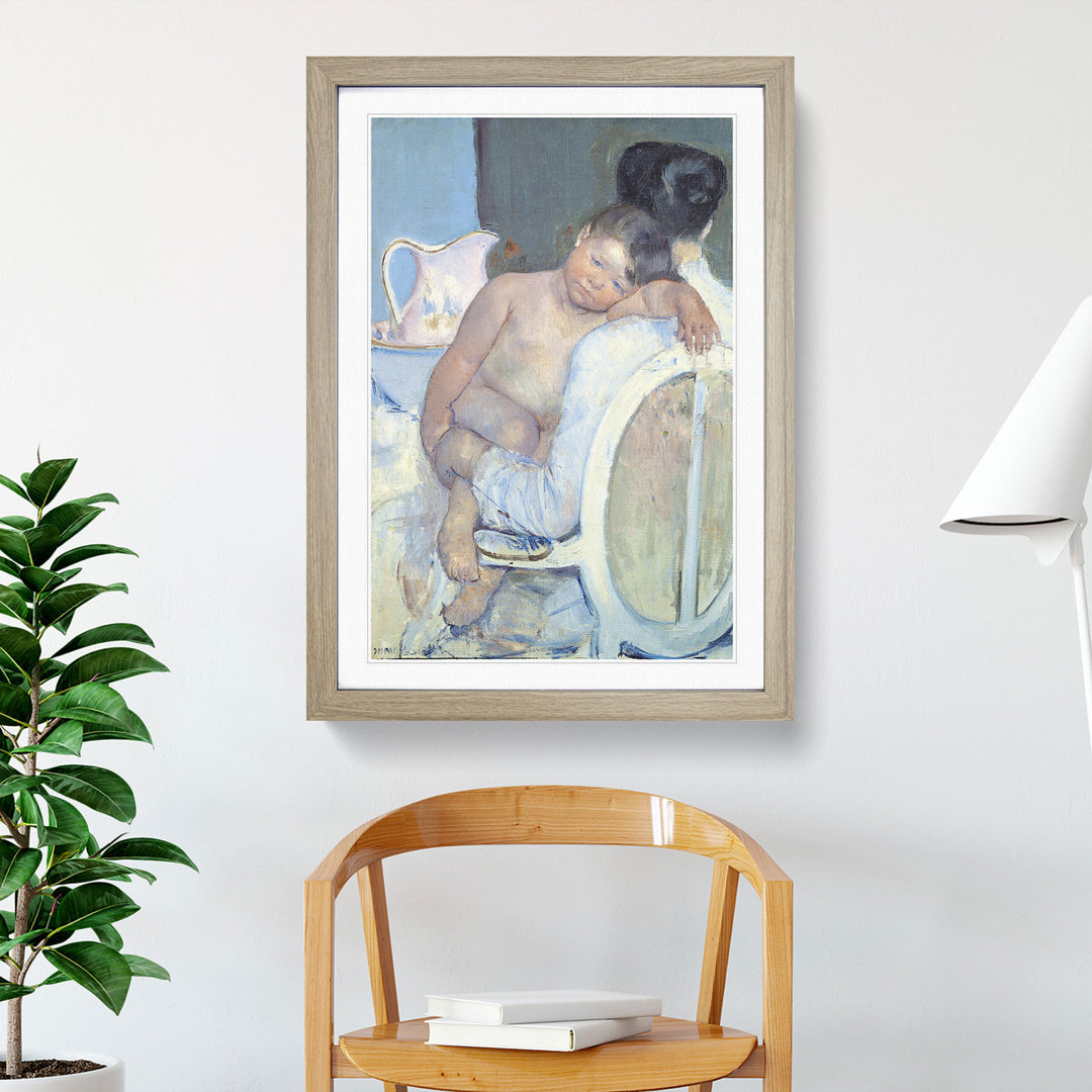 Mother and Child Vol.7 by Mary Cassatt - Framed Print