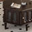Retro niche design solid wood coffee table