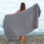 Serviette de bain en coton gaufré Lycia-1917358397