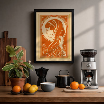 Art Nouveau Elegance Art Deco - Print