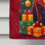 Drapeau de maison de Noël en polyester double face H 40 po x l 28 po