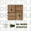 30.5cm L x 30.5cm W Solid Wood Interlocking Deck Tile-424318999