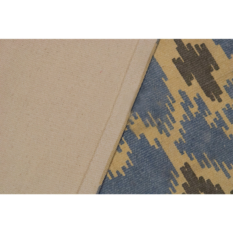 Flatweave Wool Ikat Indoor Rug