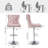 Swivel Adjustable Height Counter Stool With Metal Frame-108939427-108939431