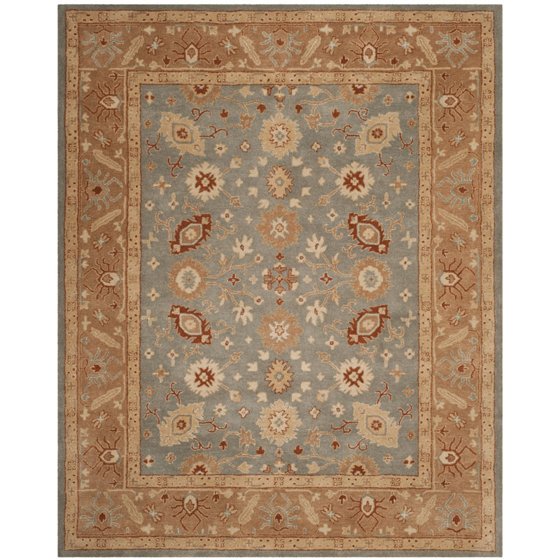 Dunbar Hand Tufted Wool Oriental Rug, Rectangle 6' x 9'