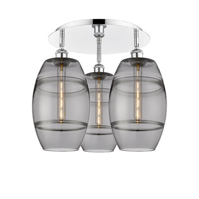 Dundrod Glass Flush Mount