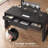 Modern Office Desk With 3 Drawers, 55" Executive Desk With U-Shaped Legs-817970442