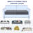Box Cushion Loveseat Slipcover-50350257