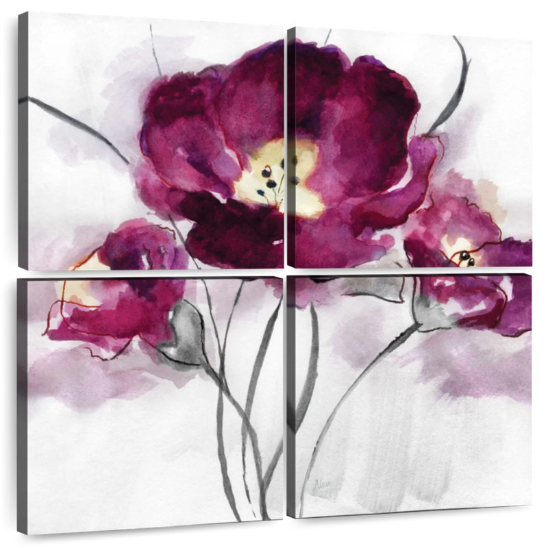 Harnek My Magenta I, 74" H x 74" W