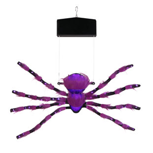 Animated Outdoor Halloween Climbing Spider