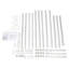 Structure de capitonnage, structure de touffetage de tapis, structure de capitonnage en alliage d'aluminium