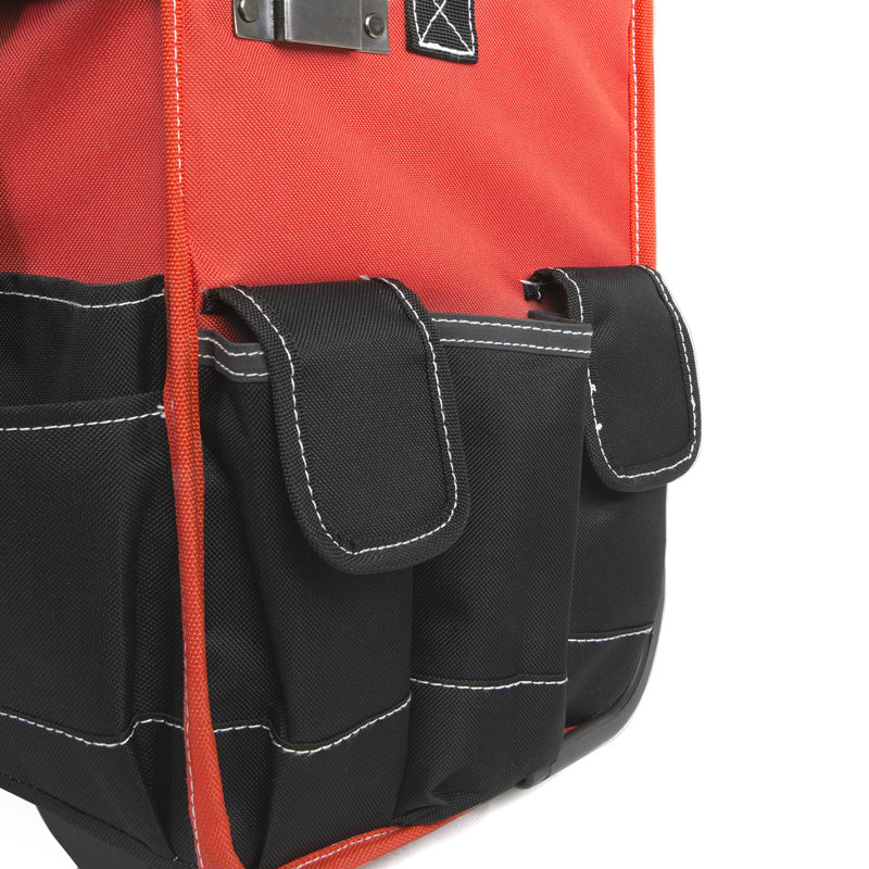 Sac à outils roulant 18 po XtremepowerUS - Organisateur mobile durable avec plusieurs poches