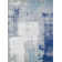 Elrosa Abstract Blue/Off White Area Rug