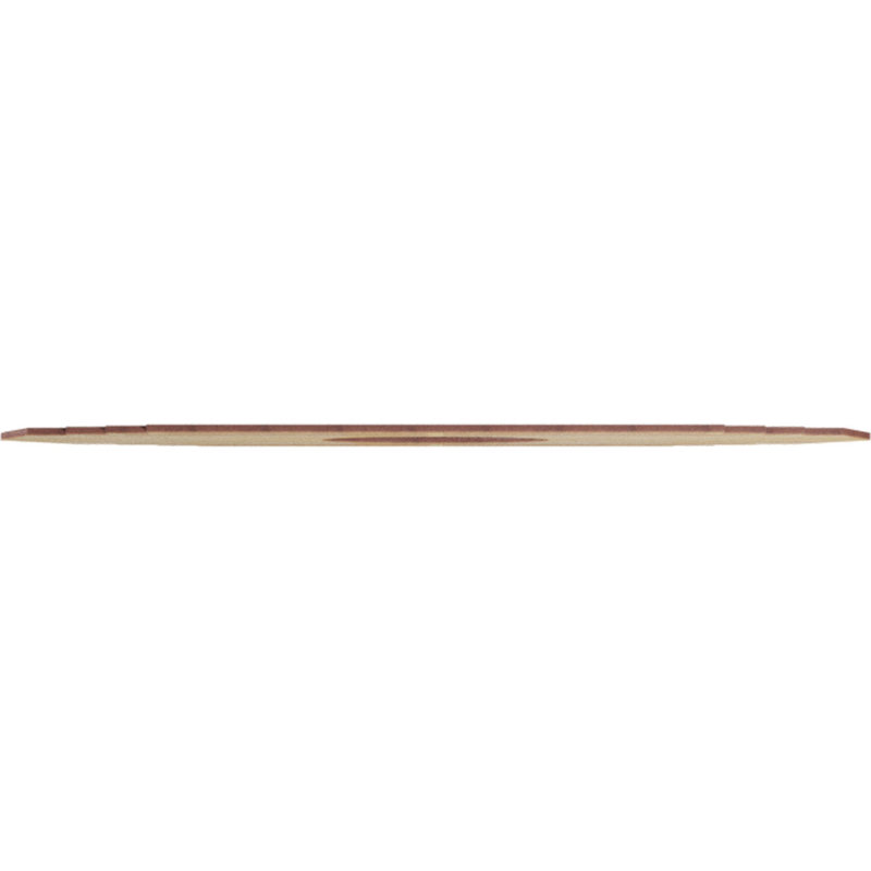 Médaillon de plafond en bois Chrysler, Hickory, H 17 po x l 34 po x P 0,25 po