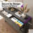 Modern 6-Drawer Dresser with Wood Grain Finish-228520416