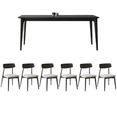 Ensemble de salle à manger rectangulaire