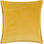 Coussin décoratif en velours de coton Edgar Square-1045095927-1068719196-1045095929