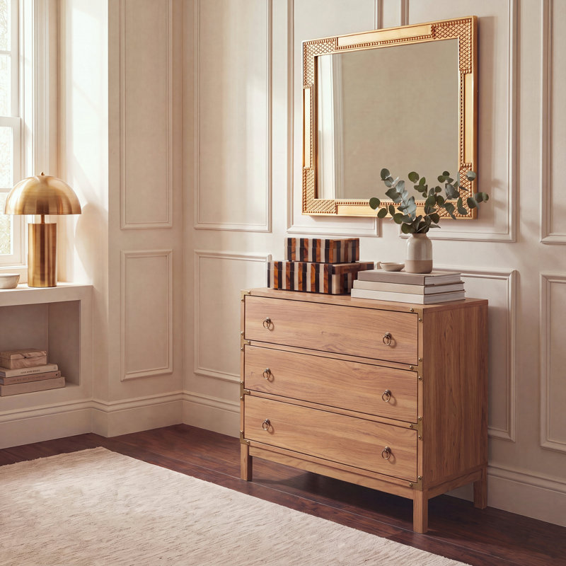 Gerome Accent Chest, Oak