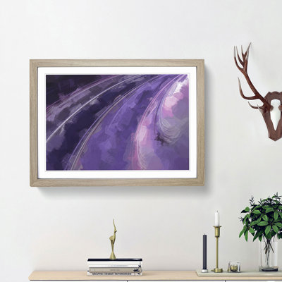 Out of Town in Abstract - Picture Frame Painting Print