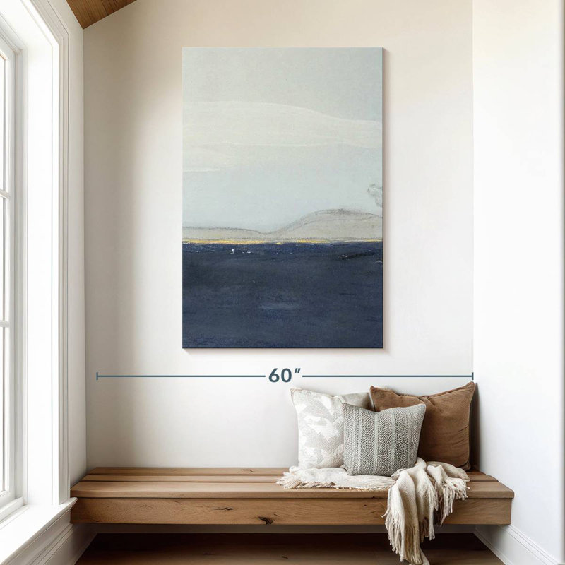 Avery View To The Shore Diptych II, H 48 po x l 32 po