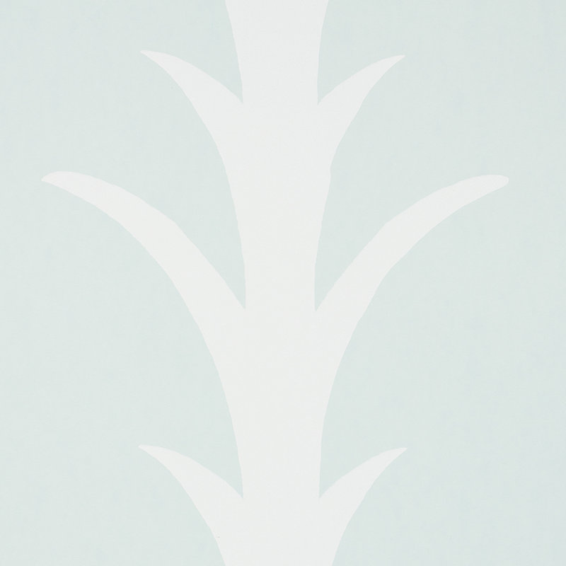 Papier peint à rayures Acanthus, Ivoire / minéral