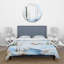 Winter Landscape Frozen River In The Forest - Ensemble de housse de couette Lake House - Microfibre de polyester-66392982