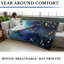 Jeté en coton Pure Country Weavers Turtle Trails
