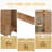 Wood Console Table, Farmhouse Sofa Table Entryway Table-478364701