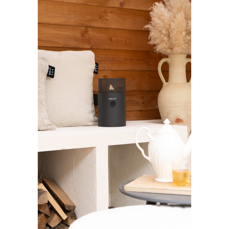 Cosiscoop Lisa Dot Anthracite Fire Lantern