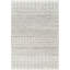 Charcoal Modern Rug, Geometric Easy to Clean Rug For Living Room, Dining Room, Bedroom, Kitchen-7688700