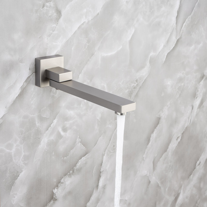 Complete Shower System with Rough-in Valve, Brushed Nickel