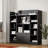 Modern Cube Bookshelf, Bookcase With With 11 Cubbies And 2 Cabinets, Freestanding Book Storage Shelves For Bedroom, Playroom, Hallway-2080751503