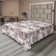 Ambesonne, drap plat floral pivoines, art botanique printanier