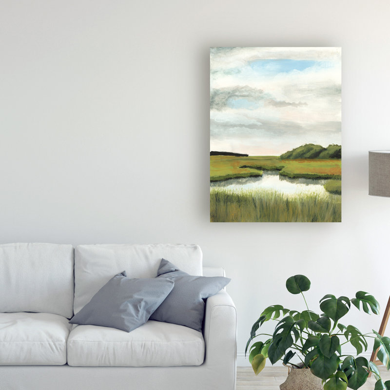 Reproduction d’art sur toile « Marsh panoramas II » par Naomi McCavitt