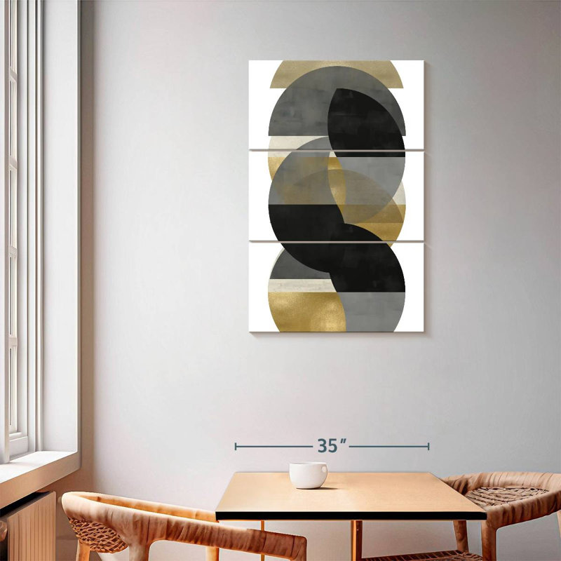 Avery Layered II, 57" H x 36" W