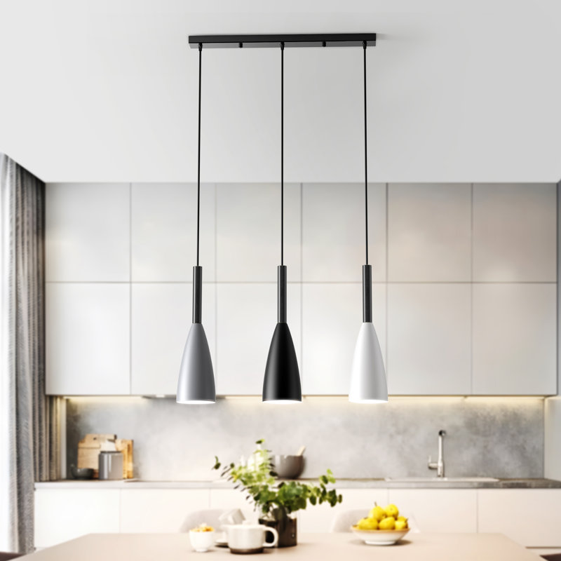 Joneer 3 - Light Kitchen Island Pendant light