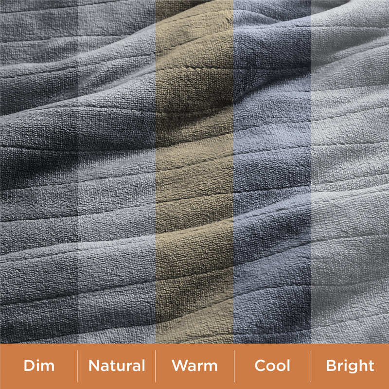 Cozy Winter Collection Electric Blanket - Dual Control Heated Blanket , Fast Heating with 10 Time Settings & 10 Heat Settings