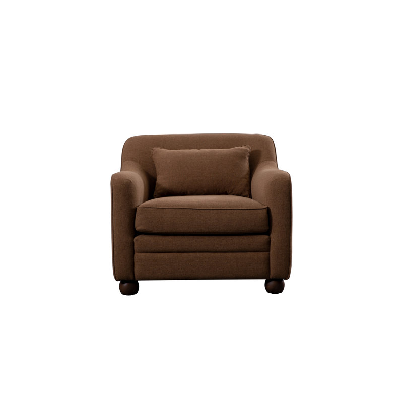 Fauteuil d'appoint Greely, Rouille