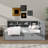 Twin-Size Wooden Daybed With Two Drawers, A Storage Shelf, And USB Charging Outlets-1592456895