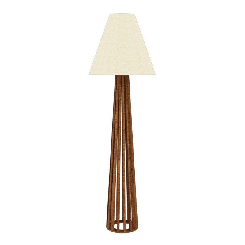 Ripada Floor Lamp, Imbuia