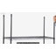 Tablette Tablette de rangement à 4 niveaux Tablette de rangement réglable l 36 po x P 14 po x H 55 po Tablettes de garage en métal robuste avec capacité de 1000 livres
