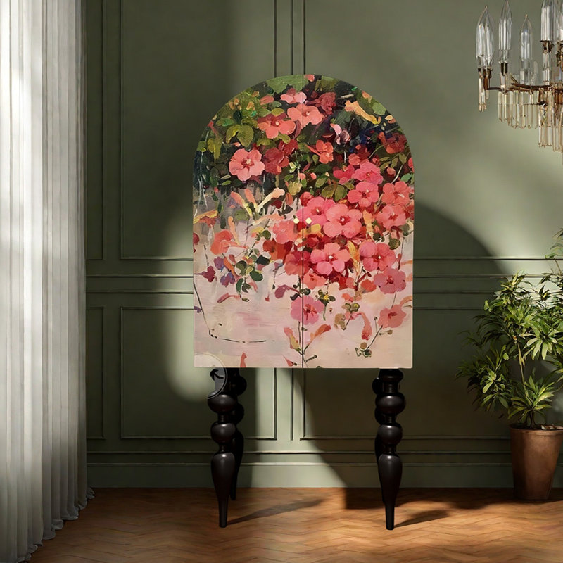 Garde-robe de grande capacité à double porte à haut plafond