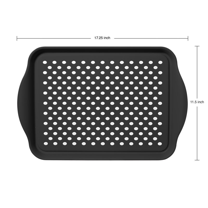 Oggi Serve Tray, Black