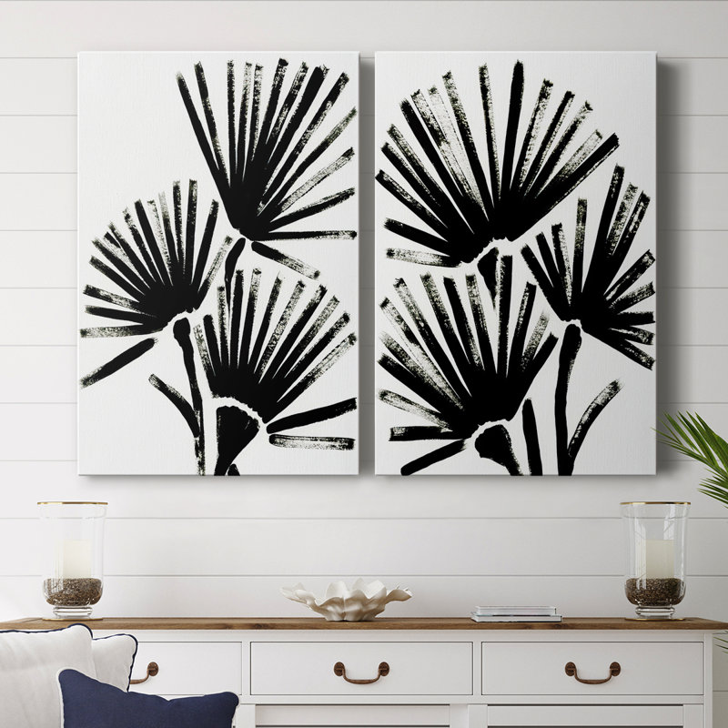 Fan Brush I-Premium Gallery Wrapped Canvas -Ready to Hang