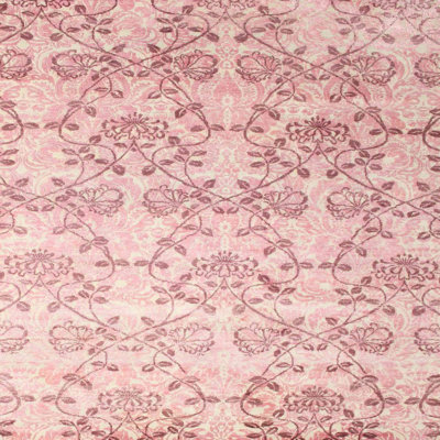 Tapis beige/rouge contemporain