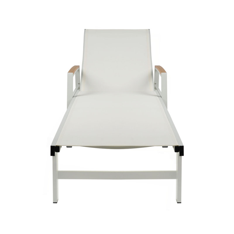 CHAISE LOUNGE, White