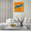 Art mural en verre Dakota Fields «Bright Safari Zebra» par Sue Schlabach-1691775465