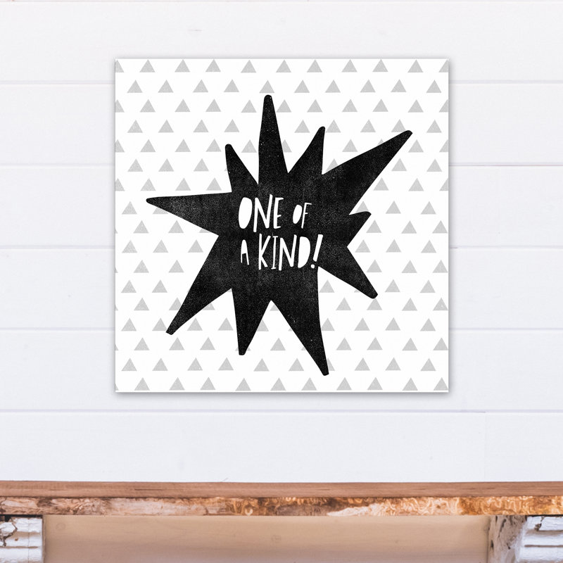 Art encadré "one of a kind" Mancia, H 24 po x l 24 po x P 1,25 po, Toile tendue